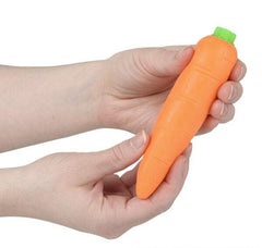 Stretch and Squeeze Carrot 5.5" Squishy Toy 12ct - LLB Toys