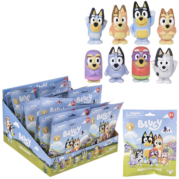 Bluey Mini Figure Blind Bag 24ct - LLB Toys