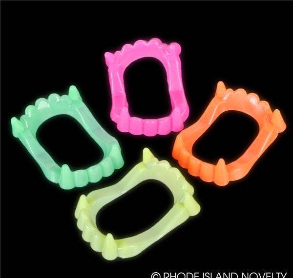 NEON COLORED FANGS LLB kids toys