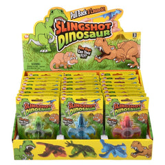 4.33" Slingshot Dinosaur 24ct - LLB Toys