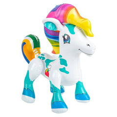 27" COLORFUL PONY INFLATES LLB Inflatable Toy