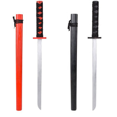 28" WOODEN NINJA SWORD-CARDED LLB kids toys