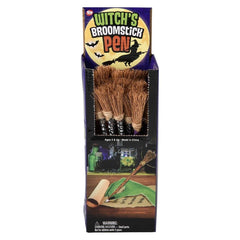 Witch's Broomstick Pen 8.5" - LLB Toys