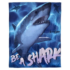 50 X 60" Shark Blanket 24/ - LLB Toys