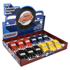 5" Diecast Pull Back 1967 VW Classic Beetle