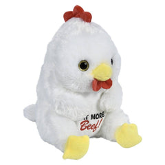 8.5" Belly Buddy Chicken Eat More Beef - LLB Toys