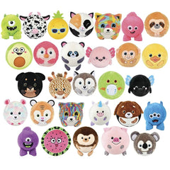 16" Plush Covered Bladder Ball Mix-  36 Pcs/Case - LLB Toys