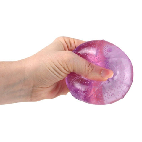 2.25" Glow In Dark Sugar Polyhedron Ball 12ct - LLB Toys