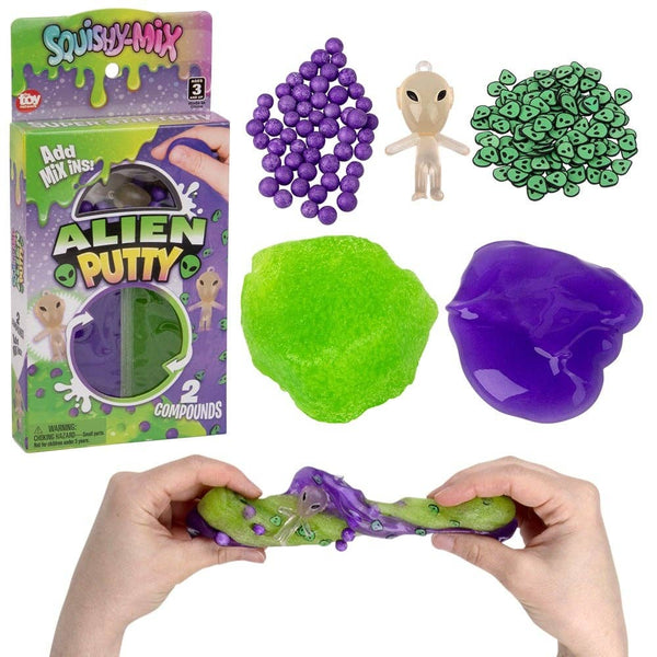 Squishy-Mix Alien Putty 12ct - LLB Toys