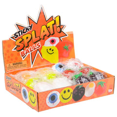 2.5" STICKY SPLAT BALL ASSORTMENT LLB kids toys