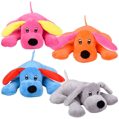 7.5" LAYING DOG ASSORTMENT LLB Plush Toys