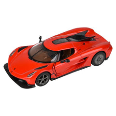 5" Diecast Pull Back Koenigseg Jesko Absolut 12ct - LLB Toys