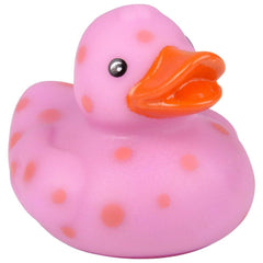 MULTICOLORED PATTERN RUBBER DUCKIES LLB Bath Toys