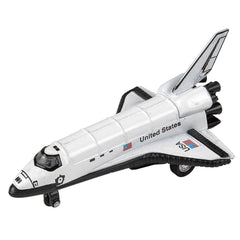5" DIE-CAST PULL BACK SPACE SHUTTLE LLB Car Toys