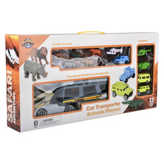 CAR TRANSPORTER WITH ANIMALS LLB kids toys