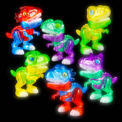 Glow In Dark Assemblesaurus 12ct - LLB Toys