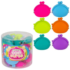 Silicone Coin Purse 3.5" - LLB Toys