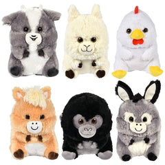 8.5" 42pc Belly Buddy Assortment LLB Plush Toys