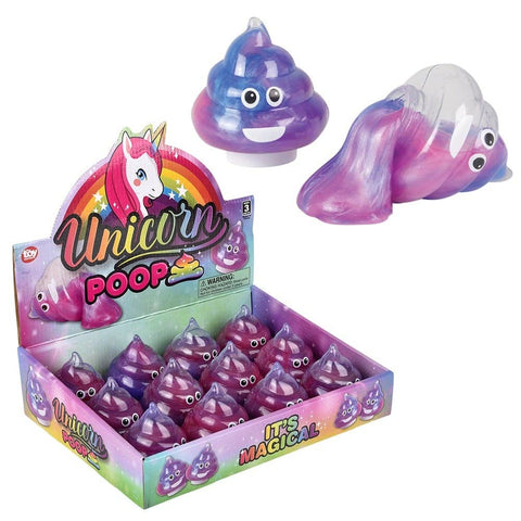 3" UNICORN POOP SLIME LLB Slime & Putty