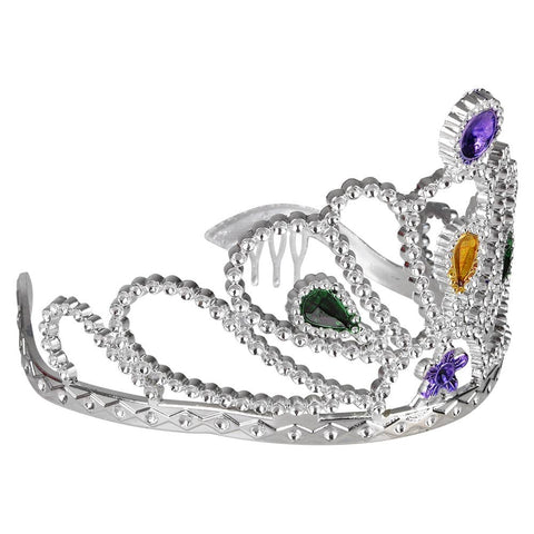 Mardi Gras Rhinestone Tiara - LLB Toys