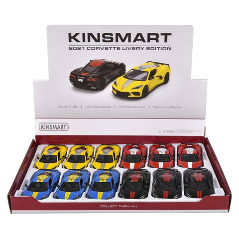 5" Diecast  2021 Corvette Livery Edition - LLB Toys