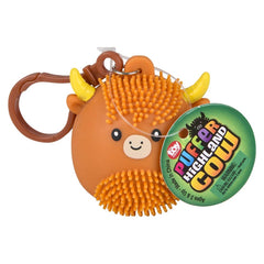 2" Puffer Highland Cow - LLB Toys