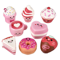 2" Valentine Squishy Toy Assortment - LLB Toys