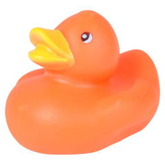 SOLID COLOR RUBBER DUCKIES LLB Bath Toys
