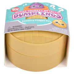 2" Sugar Squeezy Metallic Surprise Dumplings - LLB Toys