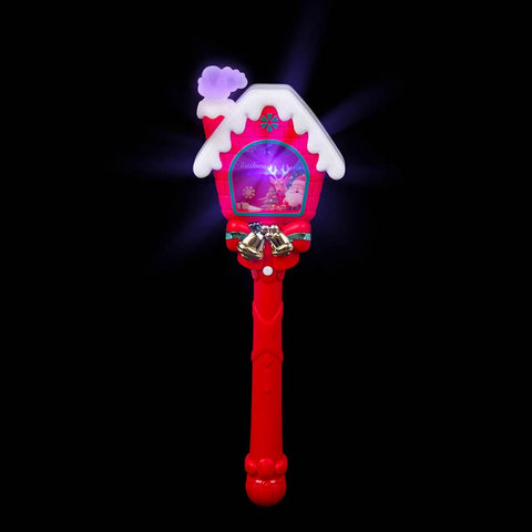 13.75" Light-Up Christmas Chimney Wand - LLB Toys