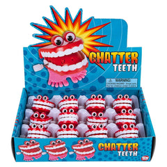 1.75" CHATTER TEETH WITH EYES - LLB Toys