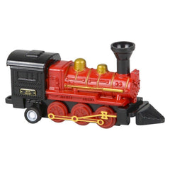 2" DIECAST PULL BACK MINI LOCOMOTIVE TRAIN SET LLB kids toys