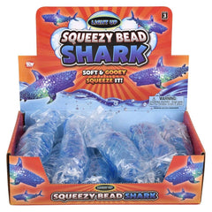 7.5" LIGHT-UP SQUEEZY BEAD SHARK LLB Light-up Toys