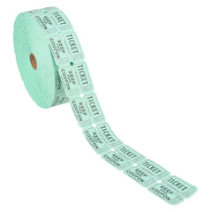 DOUBLE ROLL TICKET GREEN -2000/ROLL LLB kids toys