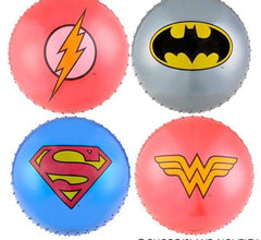 18" JUSTICE LEAGUE LOGO KNOBBY BALL LLB kids toys
