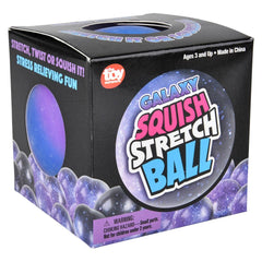 4" Squish And Stretch Galaxy Yummy Ball - LLB Toys