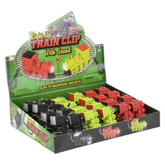 2" LIGHT-UP TRAIN BACK PACK CLIP WITH SOUND - LLB Toys