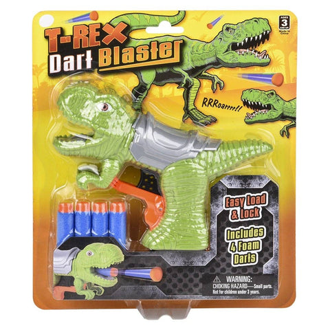 6.5" T-REX FOAM DART BLASTER LLB kids toys