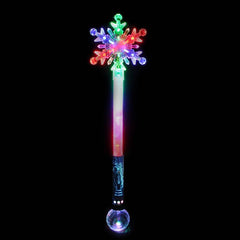 21" SNOWFLAKE MAGIC BALL WAND LLB kids toys