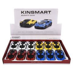 5" Diecast Pull Back Bugatti Divo LLB kids toys