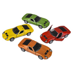 5" Diecast Pull Back 1971 Lamborghini Miura P400 - LLB Toys