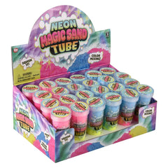 3.75" Neon Magic Soft Putty Tube 24ct - LLB Toys