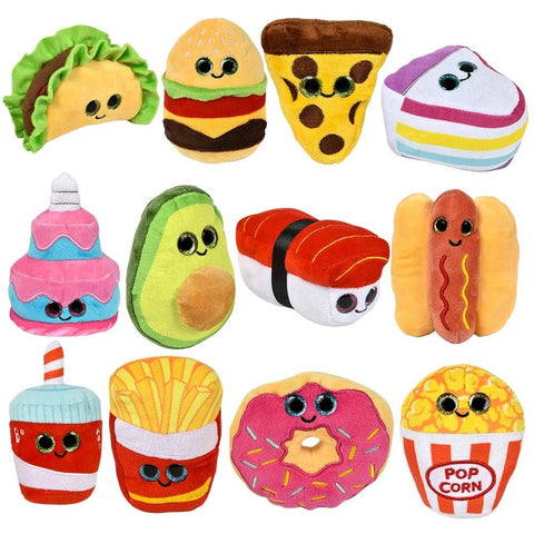 5" Mini Food Plush 180ct Toys - LLB Toys