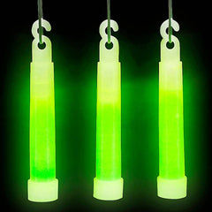 4" GREEN GLOW STICK NECKLACE LLB kids toys