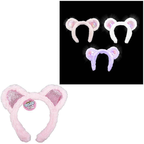 LIGHT-UP TEDDY BEAR HEADBAND LLB Light-up Toys