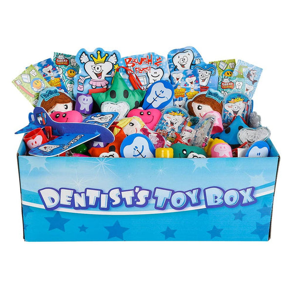 100 PC DENTAL TREASURE CHEST ASSORTMENT LLB kids toys