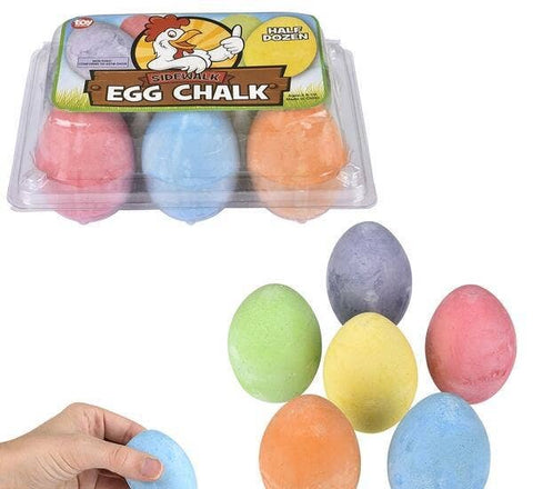2.5" EGG SIDEWALK CHALK LLB Stationary
