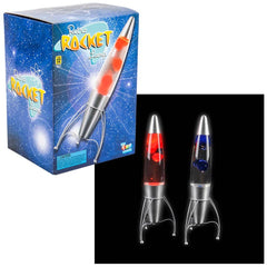 18" ROCKET SHIP WAX MOTION LAMP LLB kids toys
