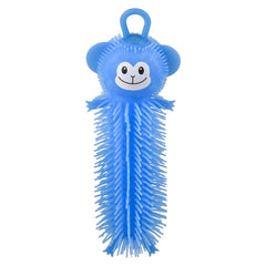 8" Monkey Puffer Light-Up Wiggler 12ct- LLB Toys