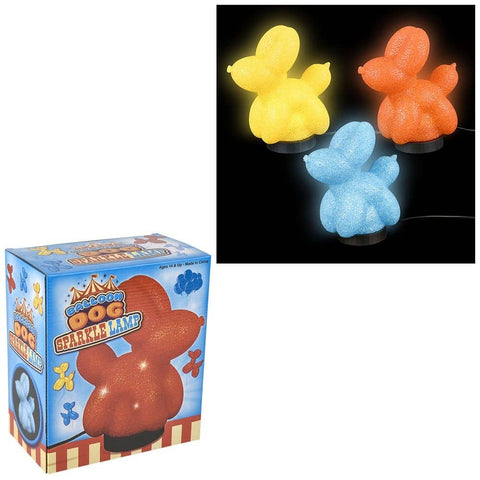 8.25" Sparkle Balloon Dog Lamp - LLB Toys
